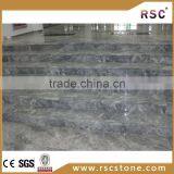 Grey Striped Marble Slab for Step