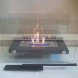 Fireplace With Crushed Glass ,free Standing Indoor Iron Sheet Metal Box Bio Fireplace thumbnail-2