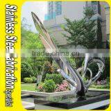 Sculpture Abstract Large Metal Garden Sculpture Stainless Steel Sculpture thumbnail-1