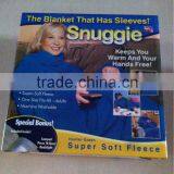 New Arrival Snuggie Blanket With Sleeves For Winter, Lazy Fleece Blanket Warm Blanket For TV Time/Leisure/ Reading /Bed thumbnail-1