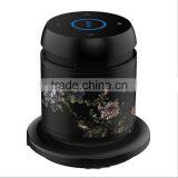 Newest Arrival Ceramic Design Portable Bluetooth Speaker With QI Wireless Charger Bottom/TFCard/Remote Control Bluetooth Speaker thumbnail-1
