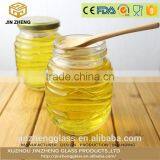 Promotional Bee Shape Glass Storage Bottles With Screw Lid 500ml thumbnail-1