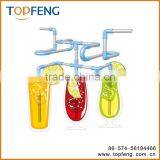 DIY Straws , Hard Plastic DIY Crazy Straw , DIY Fun Crazy Party Straws Make Construct thumbnail-1