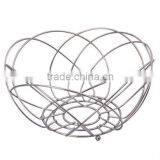 Metal Wire Fiower-shape Fruit Basket thumbnail-1