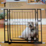 RH-4774 Slide-Step Open Hands Free Wall Mounted Pet Baby Child Dog Gate