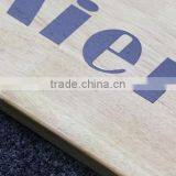 wooden direction board square beech wooden doorplate