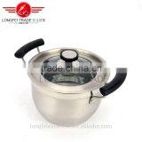 China Yiwu Cheap Useful 3pcs Stainless Steel Cooking Pot Set thumbnail-3