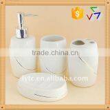 Factory Direct Wholesale Ceramic Bath Accessory Set thumbnail-1