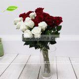 CNW FL-RS94-M-7CM Wholesale Real Touch Rose Flower Artificial Flowers For Home Ornamental thumbnail-1