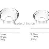 Hot Boat Salad Bowl Machine Made Glass Bowl thumbnail-1