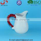 Christmas Decoration Ceramic Milk Cup, Santa Claus Flower Vase thumbnail-3
