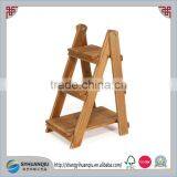 Dollhouse Miniature Furniture Red Wooden Corner Etagere Shelf CN thumbnail-1