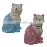 Ceramic Cat Coin Bank thumbnail-1