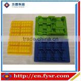 Silicone Lego Molds for Making Candles, Candy, Soaps and Ice Cubes thumbnail-1