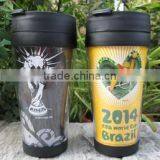 Plastic Double Wall Mug thumbnail-4