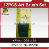 12pcs Art Brush Set