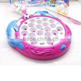 New Plastic Funny Magnetic Electric Toy Fishing Set For Kids thumbnail-6