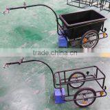Double Wheel Plastic Bike Trailer for European Market thumbnail-2