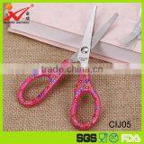 CIJ05-- Hot Sale & Good Quanlity Cheap Classical Flower Painting Student Scissors thumbnail-1