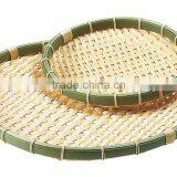 Plastic Round Bamboo Tray Strainer Bon Zaru Bamboo Tray thumbnail-1