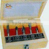Tungsten Carbide Tipped Router Bit for Wood--5pcs Kit Packing(0803) thumbnail-1