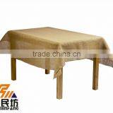 Burlap Side Lace Tale Runner Natural Eco-friendly 100% Jute