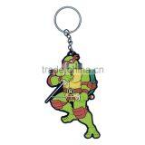 China Factory Wholesale Rubber Custom Decorating Pvc Silicone Keychain Keyring Gift thumbnail-1