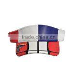 Hipster PU Leather Fabric Sun Visor Hats Breathable Cycling Caps thumbnail-1