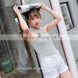 Wholesale Women Tank Tops Sexy Unique T-shirt Vest New Design Girls Sexy Tops thumbnail-5