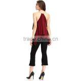 Domin Fashion Sleeveless off Shoulder Lady Top thumbnail-6