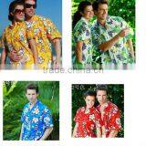 Mens Hawaiian Shirts Vintage Short Sleeve Hawaiian Shirts Floral Hawaiian Shirts thumbnail-1