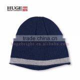 Custom Design Fashion Allover Stripes Knit Winter Hats thumbnail-2