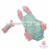 Baby Gift Fashion Set Bubble Clothes Ruffle Romper Set Kids Bubble Romper Set thumbnail-2