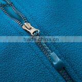 Apparel Manufacturer Sport Wear Calamine Blue Windproof Polar Fleece With Hoodies Men's Coat thumbnail-3