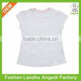 Baby Girl Skin Tight T-shirts With Beads thumbnail-1