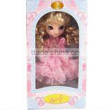 11" Plastic Kids Fashion Blythe Doll With Eye Roving thumbnail-1