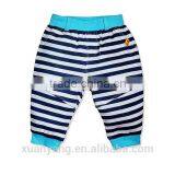 New Arrival 100% Cotton Stripe And Plain Color Balloon Butique Shorts And Pants thumbnail-4