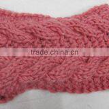 2016 Fashion Mohair Winter Hot Popular Button Knitted Hot Headband thumbnail-3