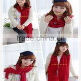 New Winter Girls Lady Fashion Winter Neck Scarf Knitting Factory in Hangzhou thumbnail-4