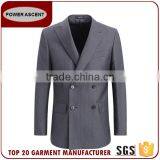 Men'S Double Breasted Stripped Coat Pant Men Suit Formal Business Suits thumbnail-1