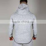 Custom Logo Tracksuit Popular Tri Blend Curve Bottom Tracksuit for Men thumbnail-2
