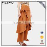Ruffles Loose Pants Woman Pants thumbnail-2