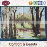 Home Decorative Chinese Custom Made Wholesale Tapestry of Tree Design