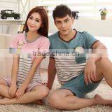 2015 Wholesale New Style Top Quality Couple Pajamas Set thumbnail-3