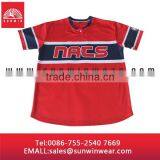 Fashion Breathable Blue Color Cheap Blank Baseball Jerseys Wholesale thumbnail-5