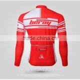 BEROY Custom High Quality Sublimation Printing Cycling Jerseys ,men's Long Sleeve Cycling Gear thumbnail-3