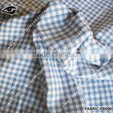 New Fabric Scottish Check Pattern Fabric 4x4mm Light Blue Color Pure Cotton Fabric thumbnail-3