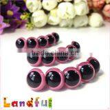 12mm Cute Puppet Toys Crochet Baby Doll Pink Plastic Safety Eyes thumbnail-4