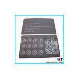 Matte Coated Paper Custom Card Printing , Spot UV Business Card Printing thumbnail-1