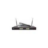 UHF PLL FREQUENCY DOUBLE CHANNEL WIRELESS MICROPHONE thumbnail-1